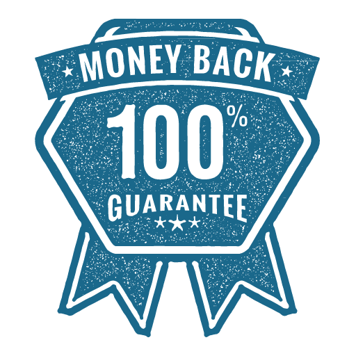 100% Money Back Guarantee