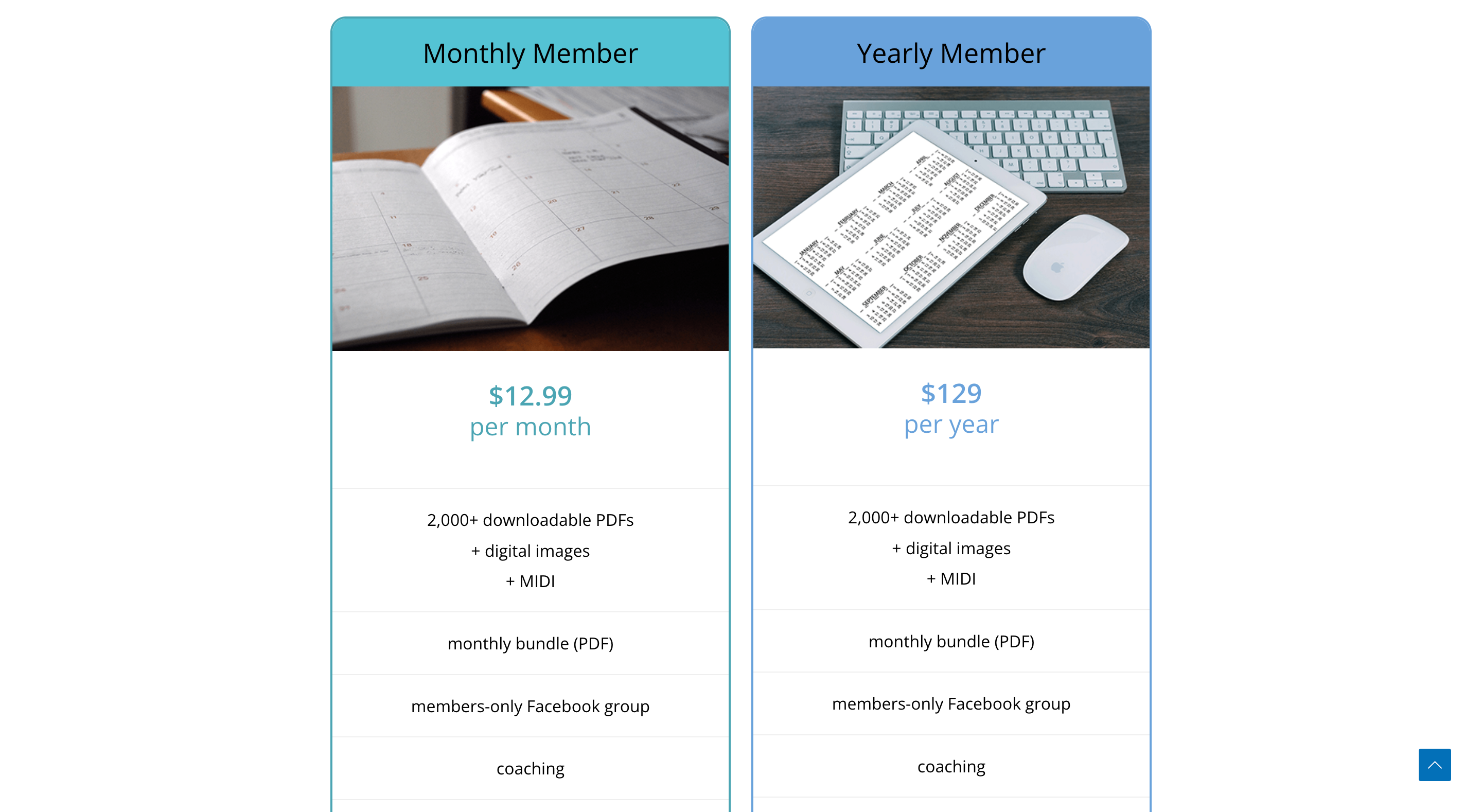 Beth's Notes Membership Pricing and Levels