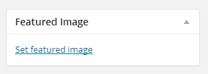 Metabox to Set the Featured Image on the Page in WordPress