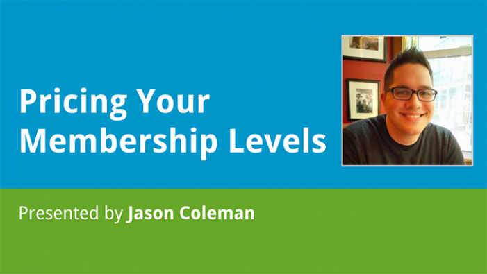 Pricing Your Membership Levels