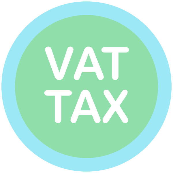 VAT Tax Add On Icon