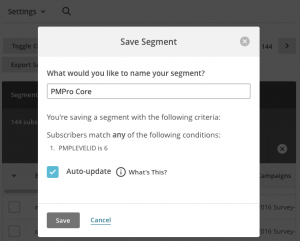 Update Segment in MailChimp 2.0