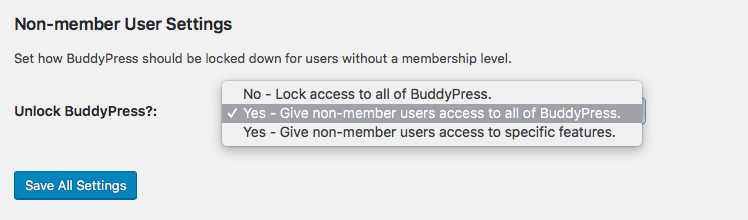 Restrict BuddyPress for Non-Members with Paid Memberships Pro WordPress Plugin