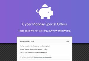 Sitewide Sale: Gradient Landing Page