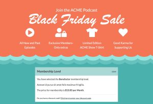 Sitewide Sale: Ocean Landing Page