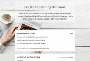 Sitewide Sale: Scroll Landing Page