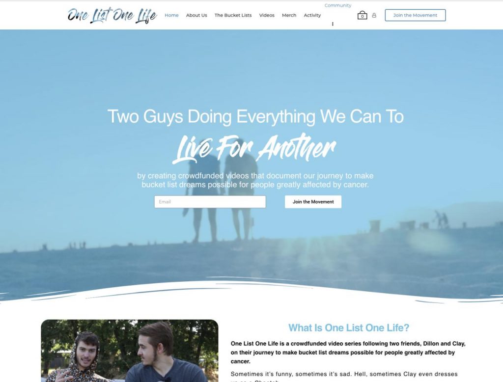 One List One Life - Paid Memberships Pro