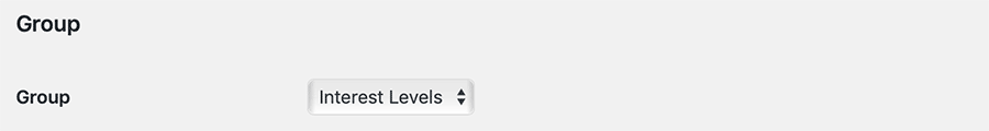 Edit a Single Level and Assign Level Group