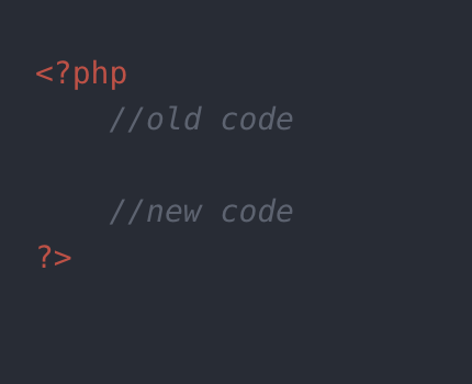 Better PHP - no errors.