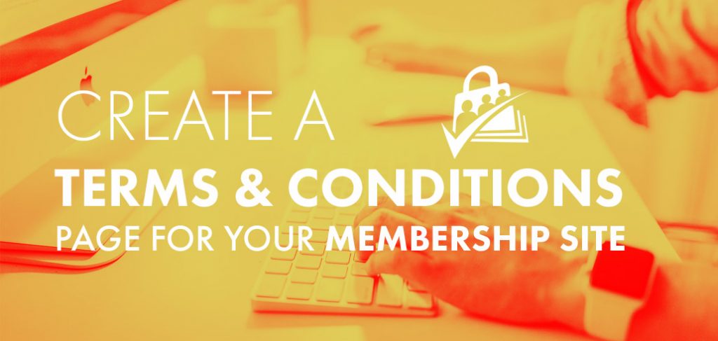 Terms and Conditions Paid Memberships Pro