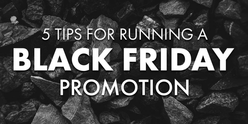 5 tips for running a black friday sale