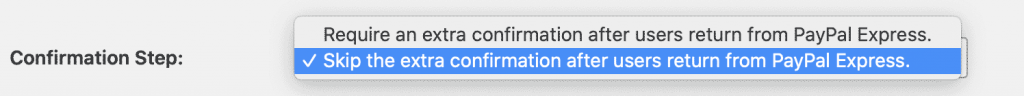 Require the Extra Confirmation Step with PayPal Gateway and PMPro