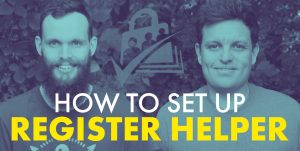 How to set up Register Helper