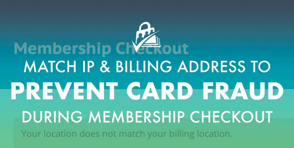 Match IP and Billing Address to Prevent Card Fraud