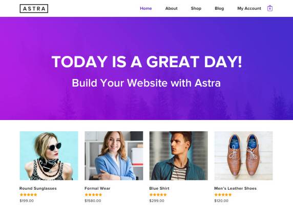 Hestia theme by themeisle
