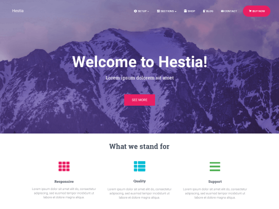 Hestia by themeisle