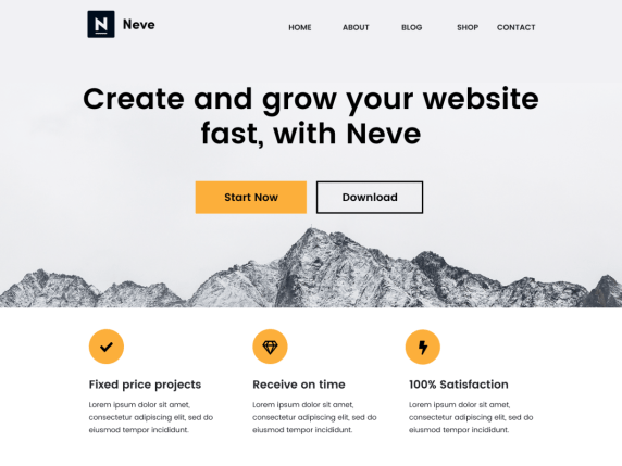 Neve by Themeisle