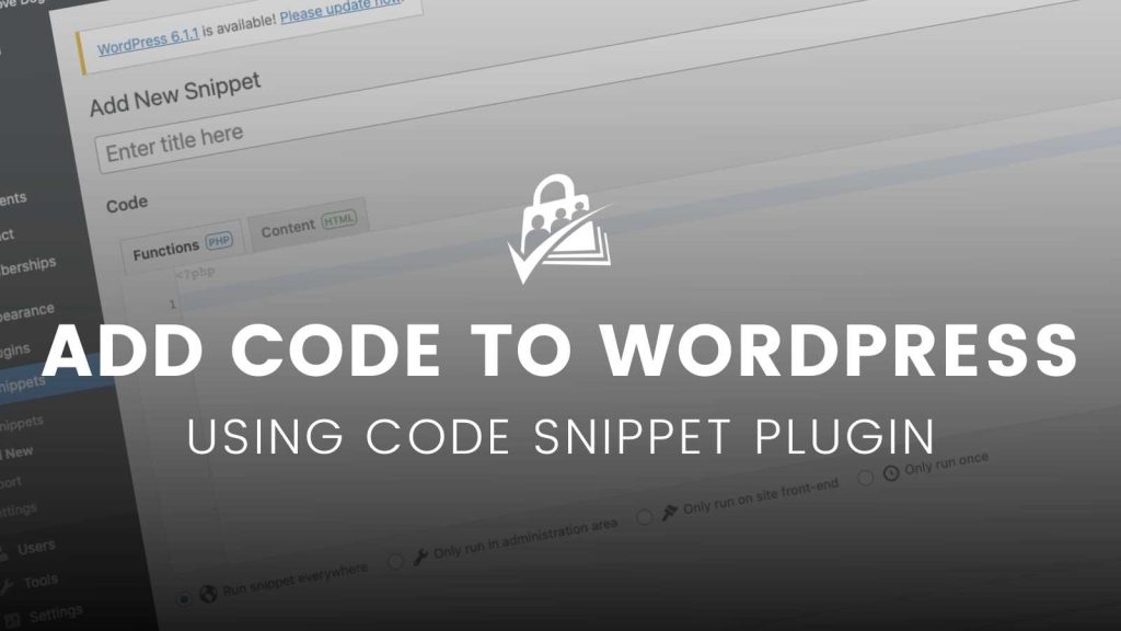 How to Add Code to WordPress Using the Code Snippet Plugin Banner Image