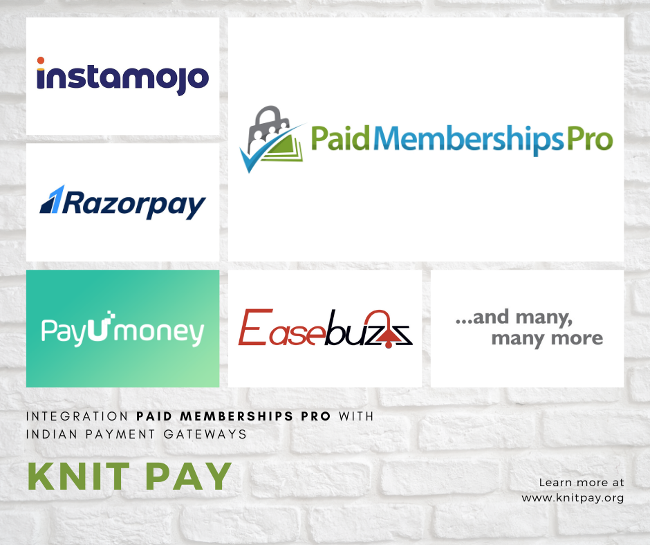 Knit Pay Integration for PMPro