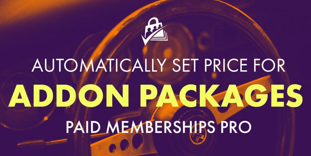 Automatically set price on Addon Packages