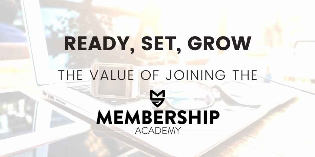 Banner graphic for Value of the Membership Academy