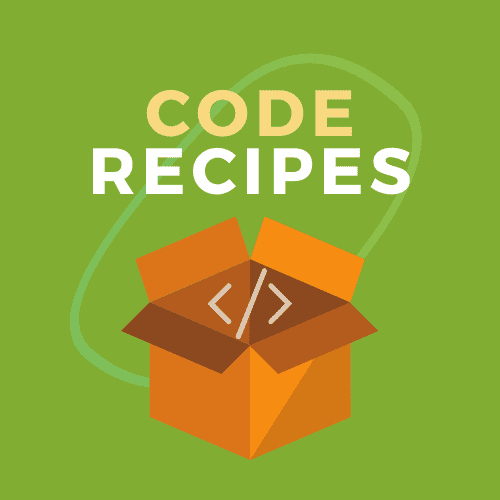 Code Recipes icon graphic