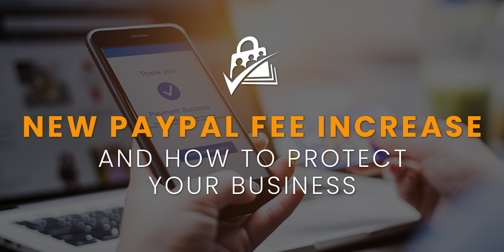 New PayPal Fee Increase Banner