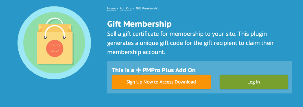 Gift Membership Add On for Paid Memberships Pro