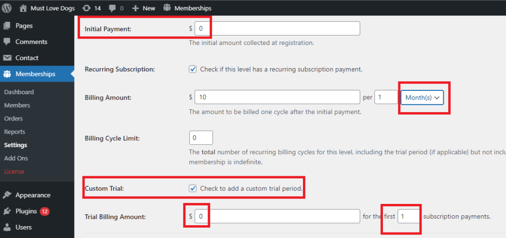 Setting up a Free Trial With PMPro’s Membership Plugin