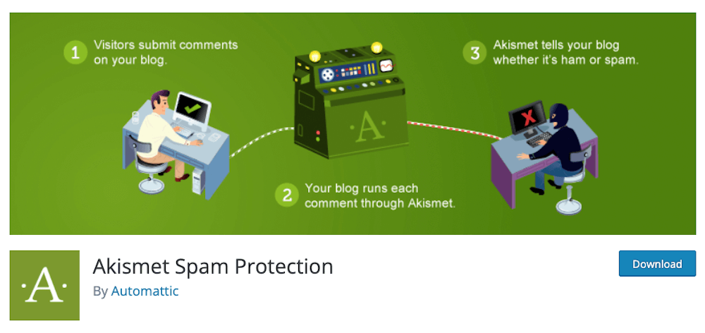 Akismet spam protection