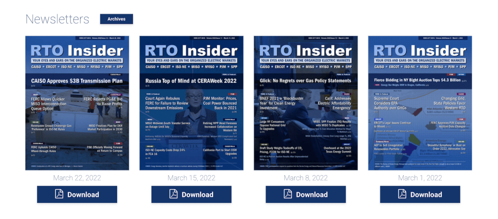 RTO Insider Newsletter