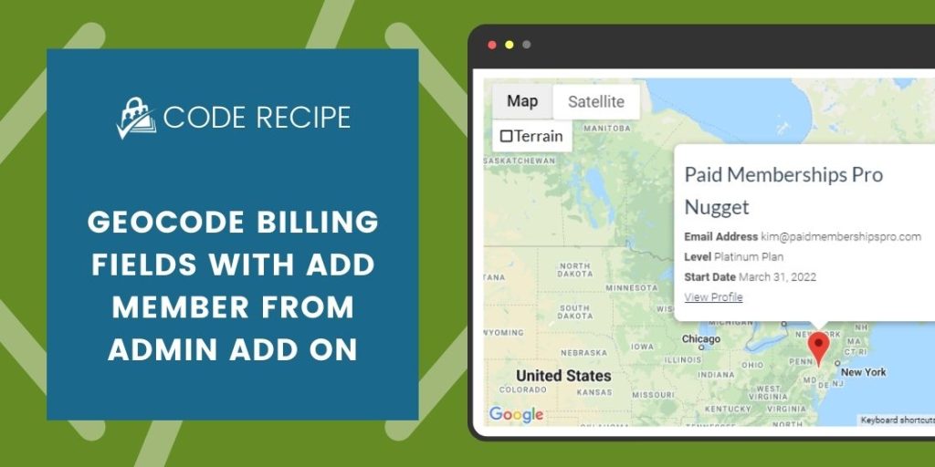 Banner Image for Geocode Billing Fields WIth Add Member from Admin Add On