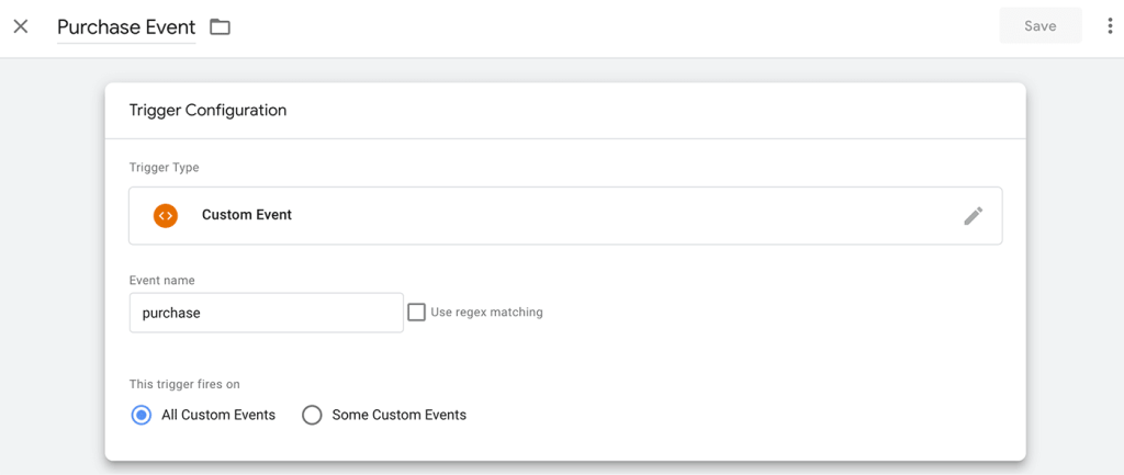 GTM Ecommerce Analytics Trigger Set Up for Purchase Event
