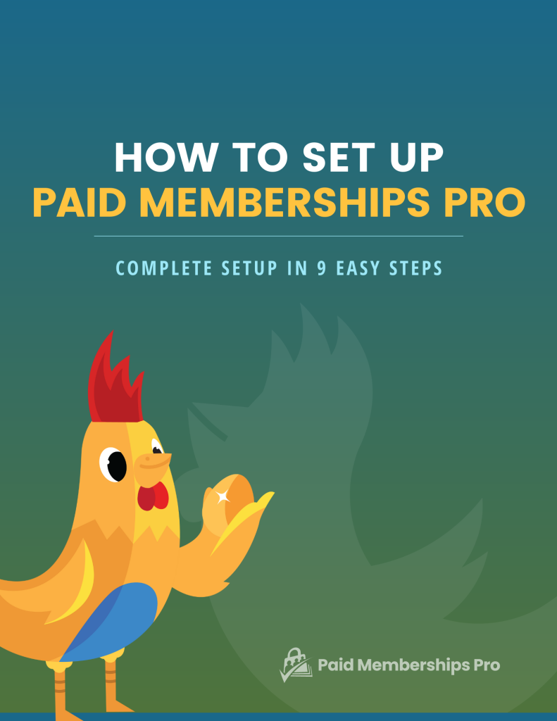 Cover Image for PDF How to Set Up Paid Memberships Pro