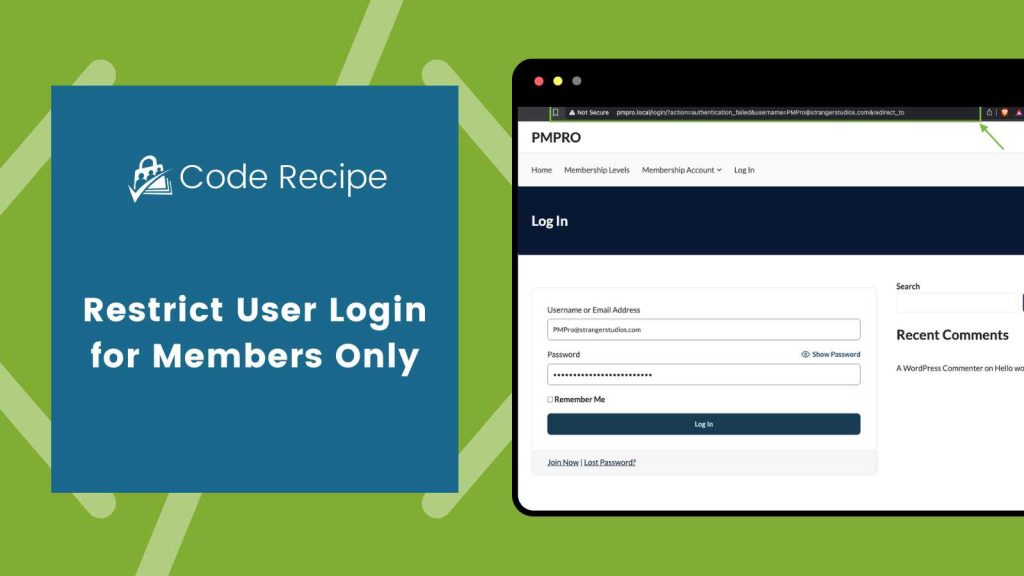 Featured image for Restrict User Login for Members Only