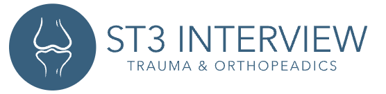 ST3 Interview Trauma and Orthopedics Logo