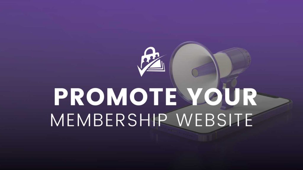 Banner image for Promote your membership website