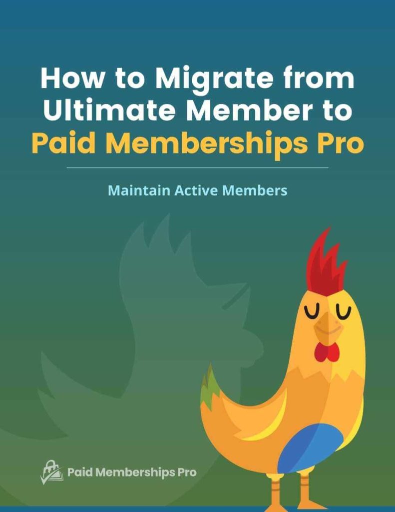 Ebook Cover: How to Migrate to PMPro from Ultimate Member