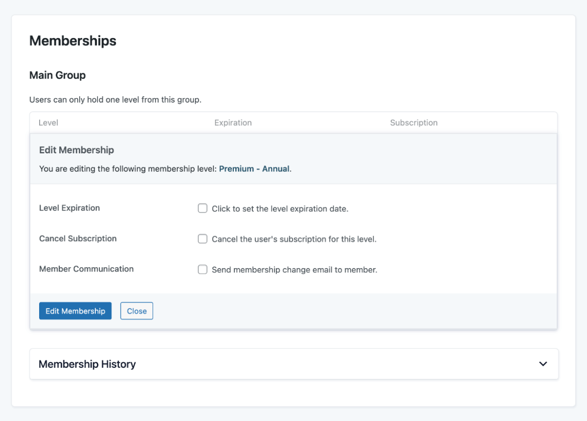 Add or Update a Member with Paid Memberships Pro