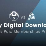 Banner Image for Paid Memberships Pro vs Easy Digital Downloads