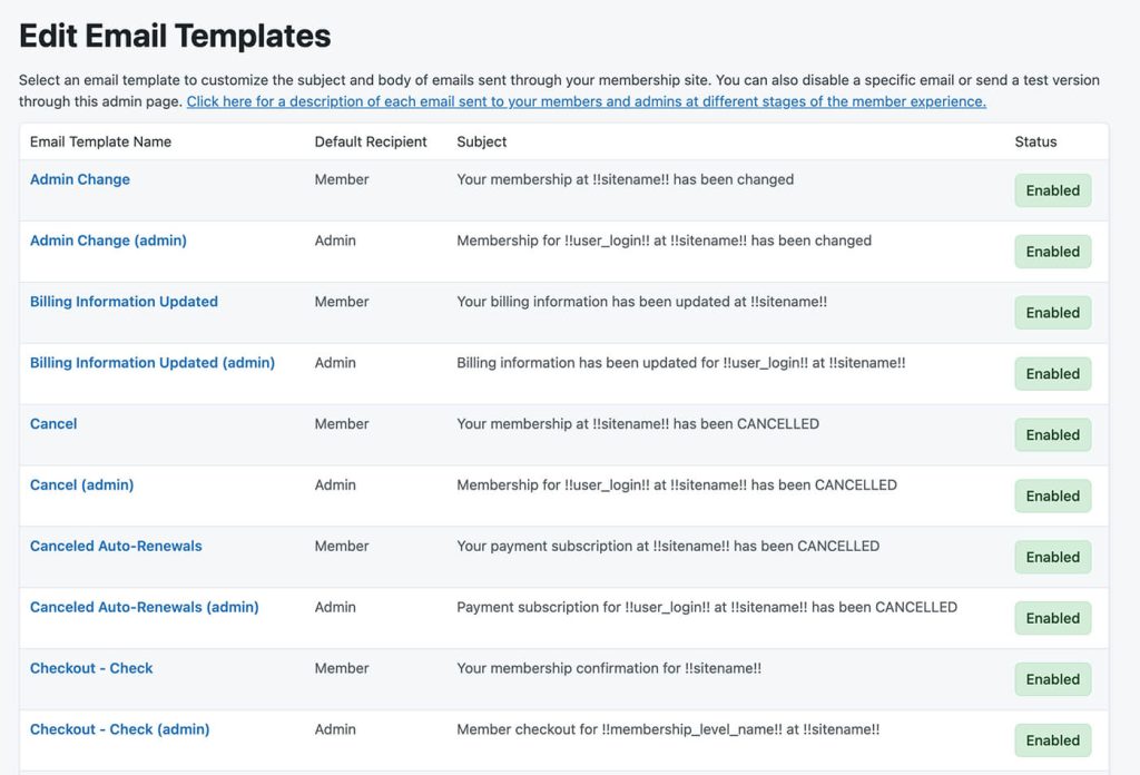 Customizing Email Templates with PMPro
