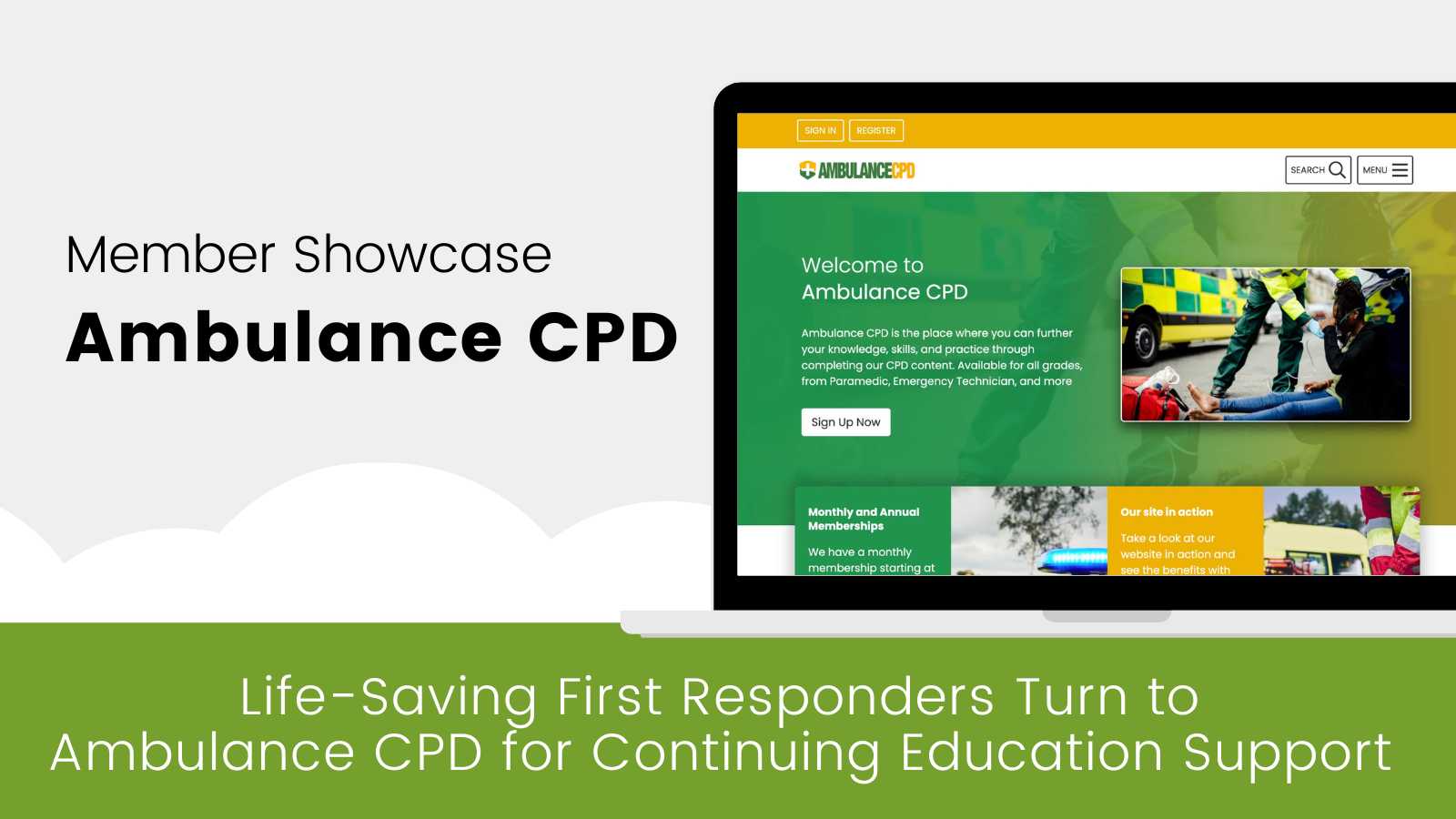 Ambulance CPD - A Paid Memberships Pro Case Study