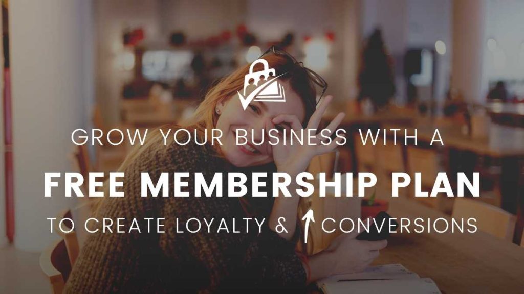 Banner for Grow your business with a free membership plan to increase conversions