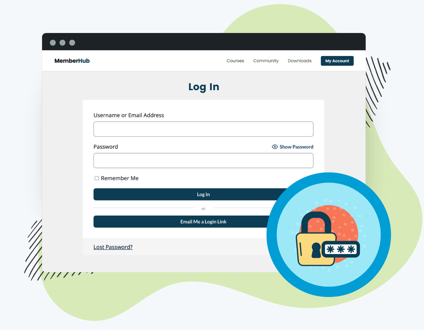 Splash Graphic for the Magic Login Add On for Paid Memberships Pro