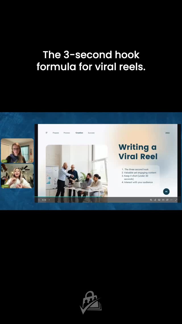 You have 3 seconds. That's how long before a viewer swipes away, and whether they stay comes down to your hook. Visual...