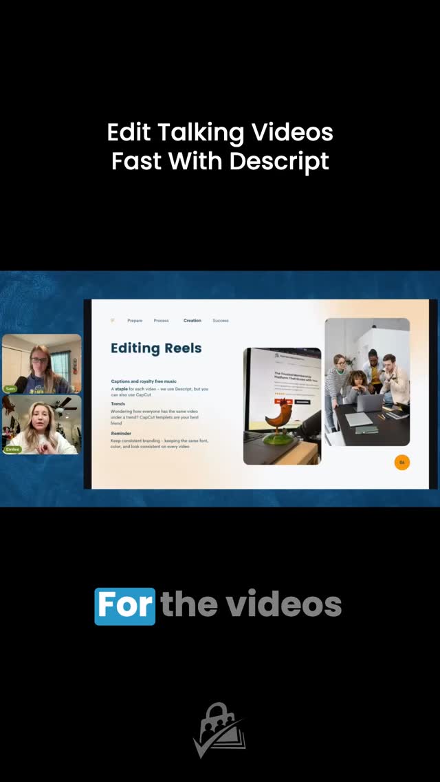No video editing experience? Start with Descript. Your transcript is your timeline. Highlight what you don't want. Delete...