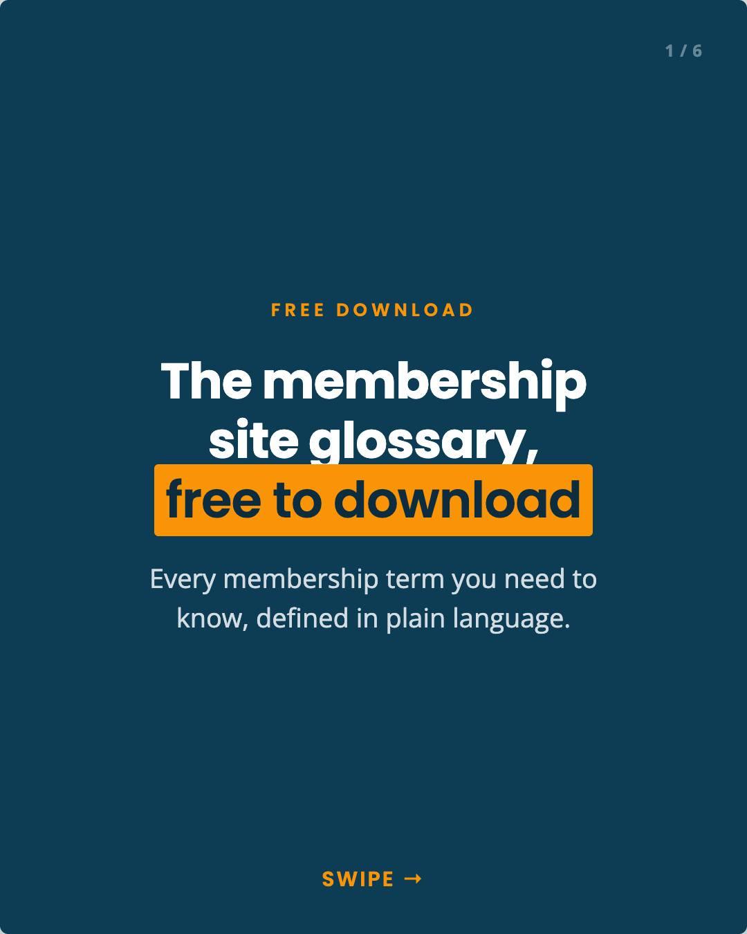 If you have ever paused over a word in your membership settings and wondered what it actually controls, this one is for...