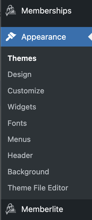 The Customizer can be found under the WordPress Appearance Menu Item