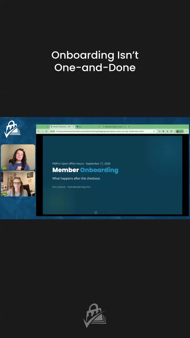 Onboarding isn't a project you finish. It's a habit you keep. You can design it, launch your site, and feel good about it...
