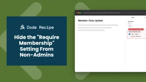 Hide the PMPro “Require Membership” Meta Box From Non-Admins on the Add/Edit Post Screen